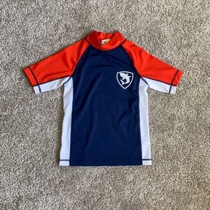 Brand new ‘shark’ rashguard sunscreen swimwear 🤩